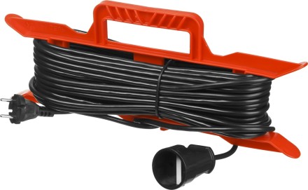 Удлинитель электрический &quot;MAXElectro&quot; на рамке, 20 м, 1 гнездо, STAYER 55018-20 купить в Надыме