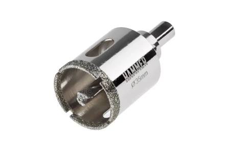 Коронка алмазная HAMMER Ф35мм HEX (DHS 35.0*65/5) купить в Надыме
