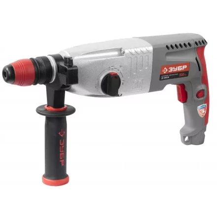 Перфоратор ЗУБР, SDS-plus, БЗП,  в компл., металл корпус редуктора, 800Вт, кейс ЗП-800ЭК купить в Надыме