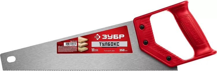 ЗУБР Тайга-Тулбокс, 350 мм, 11TPI, компактная ножовка (15079-35) купить в Надыме