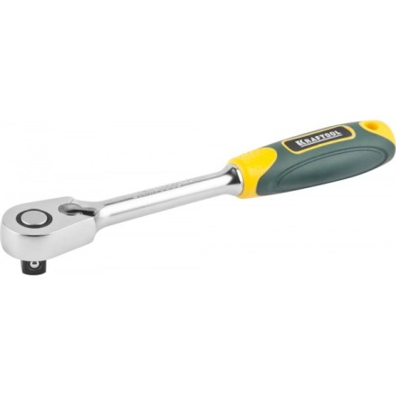Трещотка для торцовых головок KRAFTOOL &quot;PRO&quot;, Сr-V сталь, 60 зубцов, 1/2&quot; 27794-1/2_z02 купить в Надыме