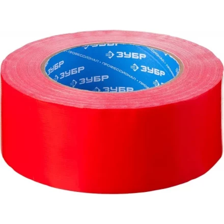 Армированная лента, ЗУБР "ПРОФЕССИОНАЛ" 12094-50-50, универсальная, влагостойкая, 48мм х 45м, красная 12094-50-50 купить в Надыме