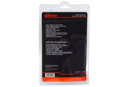 Автомобильный инвертор WESTER MSW250 купить в Надыме