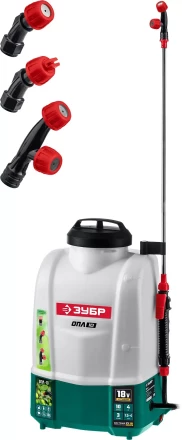 ЗУБР 10 л, аккумуляторный опрыскиватель (ОПЛ-10) купить в Надыме