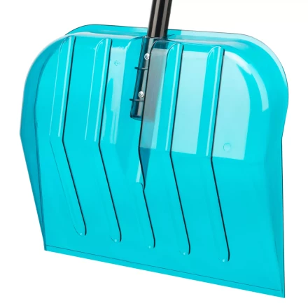 Лопата для уборки снега поликарбонат, 460 x 400 x 1430 мм, алюминиевый черенок, Luxe, Palisad 61636 купить в Надыме