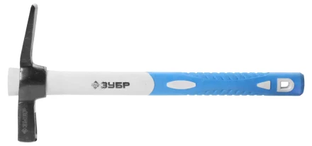 Молоток-кирочка ЗУБР  каменщика с фиберглассовой двухкомпонентной обратной рукояткой, 400г 20155-400_z01 купить в Надыме