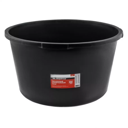 Таз круглый строительный усиленный, 90 л Matrix 81469 купить в Надыме
