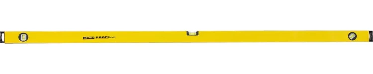 Уровень STAYER "PROFI" "PROFILevel" коробчатый усиленный, фрезерованный, 3 противоударных ампулы, 150см 3466-150 купить в Надыме