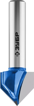 ЗУБР 12.7 x 13 мм, угол 90° мм, фреза пазовая галтельная V-образная, Профессионал (28752-12.7) купить в Надыме