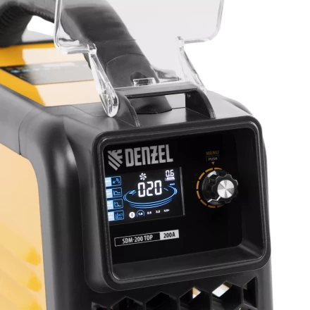 Аппарат инвертор. дуговой сварки SDM-200 Top, 200 А, ПВ 80%// Denzel 94356 купить в Надыме