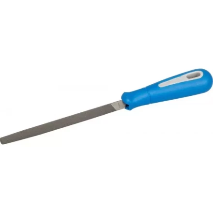 Напильник ЗУБР "ПРОФЕССИОНАЛ" трехгранный, двухкомпонентная рукоятка, № 2, 150мм 1631-15-21 купить в Надыме