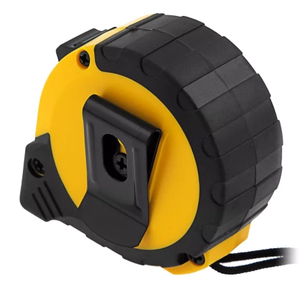 Рулетка Denzel 3м х 16мм, двухкомп. корпус, кнопка-пауза, 31541 купить в Надыме