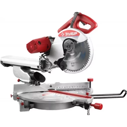 Пила торцовочная ЗУБР, плавный пуск, ременной привод, 305 мм, 4200 об/мин, 1800 Вт ЗПТ-305-1800-ЛР купить в Надыме