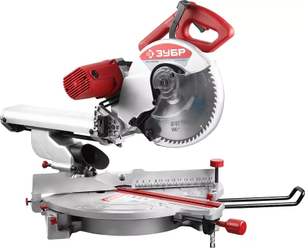 Пила торцовочная ЗУБР, плавный пуск, ременной привод, 305 мм, 4200 об/мин, 1800 Вт ЗПТ-305-1800-ЛР купить в Надыме