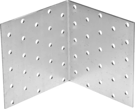 Крепежный угол ЗУБР "МАСТЕР" равносторонний, 100х100х100мм, 20шт 310205-100-100 купить в Надыме