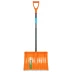Лопата для уборки снега пластиковая Сибртех, 490х370х1350 мм, стальной черенок, усиленная 61667 купить в Надыме