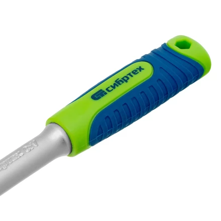 Ключ-трещотка 1/4", 45 зубьев, с быстрым сбросом, матовый хром Сибртех 14021 купить в Надыме