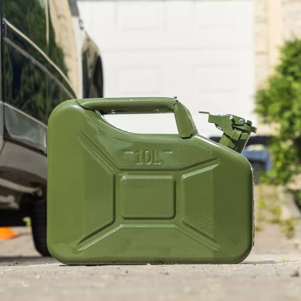 Канистра для ГСМ Stels 53144, металлическая, 10 литров купить в Надыме