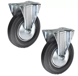 Колесо неповоротное резина FC 46 100 мм (F) 1003640 купить в Надыме