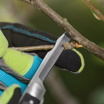 Нож садовый Palisad, 168 мм, складной, с двумя лезвиями, пластиковая рукоятка, 790567 купить в Надыме