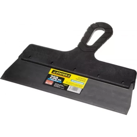 Шпатель STAYER "PROFESSIONAL" фасадный нержавеющий, с пластмассовой ручкой, 250мм 1008-25 купить в Надыме