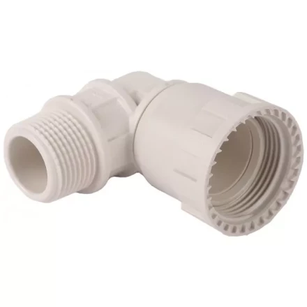 Переходник угловой 90° ЗУБР "ШиреФит" "накидная гайка - наружная резьба", 26мм - 3/4" 51485-26-3/4 купить в Надыме