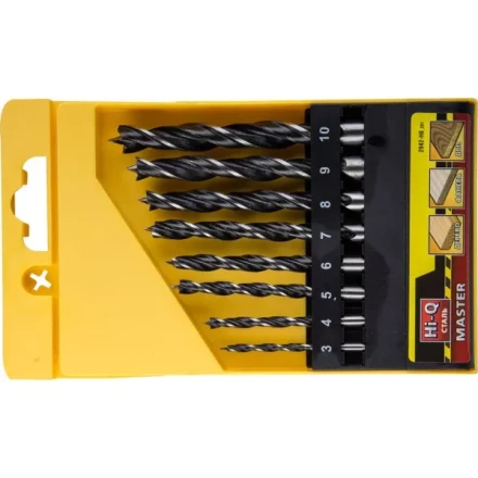 Набор сверл спиральных по дереву "M-type", 8шт(d=3-10мм), М-образная заточка, сталь HCS, STAYER Professional 2942-H8 2942-H8_z01 купить в Надыме