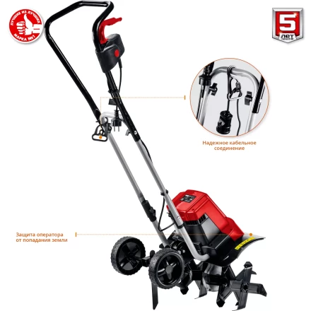 Культиватор электрический ККД-1800 серия МАСТЕР купить в Надыме