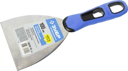 Шпатель ЗУБР "ПРОФЕССИОНАЛ" профилированное нержавеющее полотно, 2к ручка, 100мм 10049-10_z03 купить в Надыме