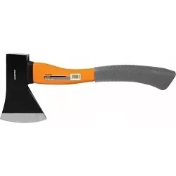 Топор с фибергласовой обрезиненной ручкой 1 кг Кратон 2 15 04 006 купить в Надыме