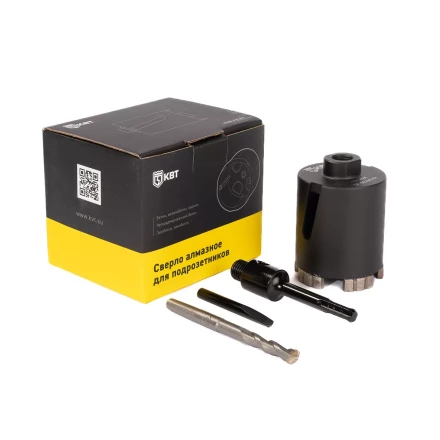 Коронка КВТ SF-68/65 5T с адаптером SDS-Plus серия ПРОФИ (102560) купить в Надыме