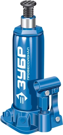 Домкрат гидравлический бутылочный T50, 6т, 215-415мм, в кейсе, ЗУБР Профессионал 43060-6-K 43060-6-K_z01 купить в Надыме
