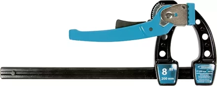 Струбцина реечная быстрозажимная,металлический корпус,рычажный храповый механизм,12"/ 300 мм GROSS 20721 купить в Надыме