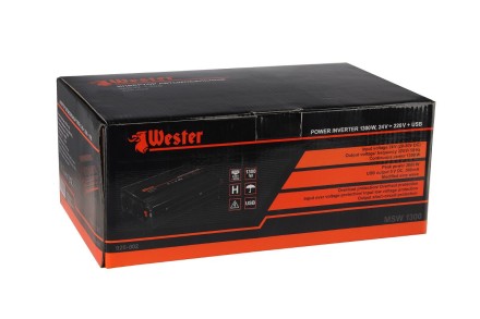 Преобразователь напряжения WESTER MSW1300 купить в Надыме
