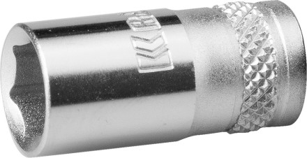 Торцовая головка KRAFTOOL &quot;INDUSTRIE QUALITAT&quot;, Cr-V, FLANK, хромосатинированная, 1/4&quot;, 8 мм 27815-08_z01 купить в Надыме