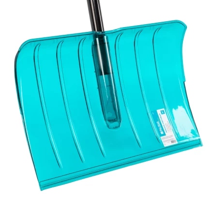 Лопата для уборки снега поликарбонат, 520 x 375 x 1390 мм, алюминиевый черенок, Luxe, Palisad 61637 купить в Надыме