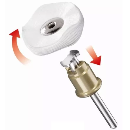 Полировальный диск SPEED CLICK S423 25 ММ DREMEL купить в Надыме