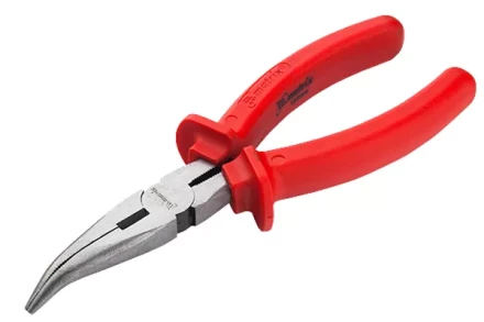 Длинногубцы Econom 160 мм изогнутые шлифованные пластмассовые рукоятки MATRIX 17494 купить в Надыме