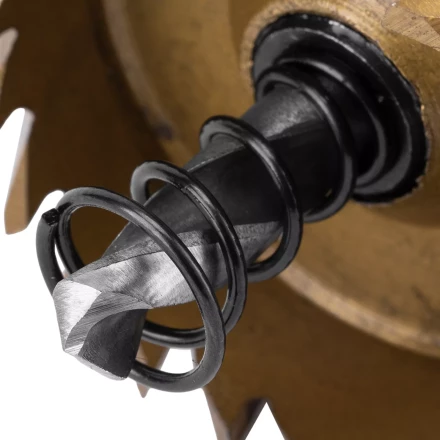 Коронка по металлу HSS, 38 мм, нитридтитановое покрытие Denzel 724111 купить в Надыме