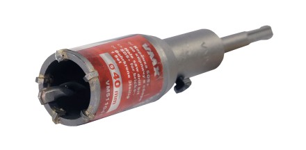 Коронка SDS+ ф40 мм по кирпичу в сборе VMX 511041 купить в Надыме