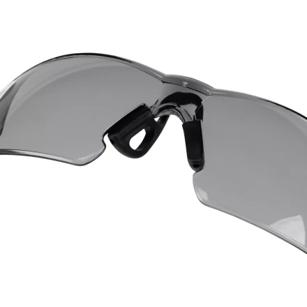 Очки защитные открытые Denzel 89193, поликарбонатные, дымчатая линза, 2х комп.дужки купить в Надыме