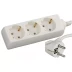 Удлинитель СВЕТОЗАР электрический с заземлением, евро, 3 гнезда, 3м SV-55033-3 купить в Надыме