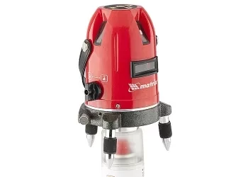 Уровень лазерный самовыравнивающийся. набор в пластиковом кейсе  MATRIX 35035 купить в Надыме