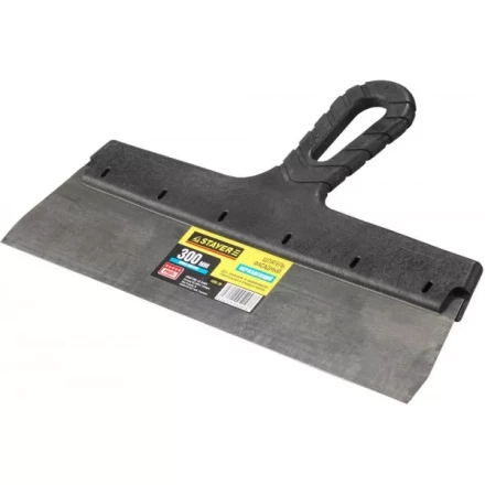 Шпатель STAYER "PROFESSIONAL" фасадный нержавеющий, с пластмассовой ручкой, 300мм 1008-30 купить в Надыме