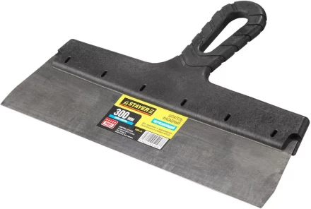 Шпатель STAYER "PROFESSIONAL" фасадный нержавеющий, с пластмассовой ручкой, 300мм 1008-30 купить в Надыме