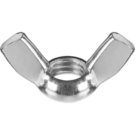 Гайка ЗУБР барашковая, DIN 315, оцинкованная,  M8, ТФ6, 4 шт. 4-303736-08 купить в Надыме