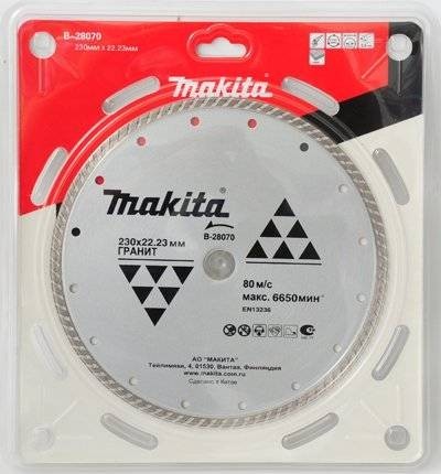 Рифленый диск Makita D-41735 для цемента 115x20мм купить в Надыме