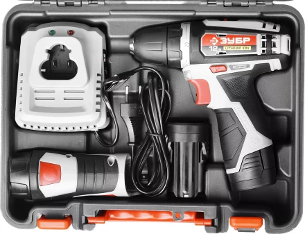 Дрель-шуруповерт 2 АКБ + фонарь ДА-12-2-Ли ФКНМ1 серия МАСТЕР купить в Надыме