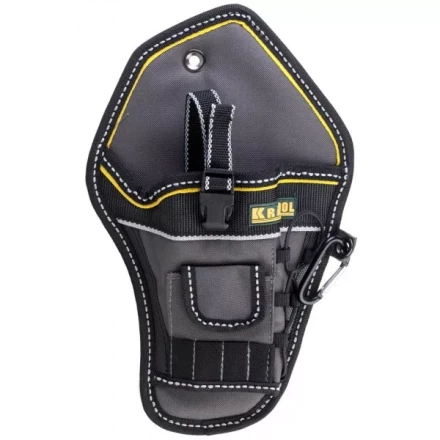 Кобура KRAFTOOL "INDUSTRIE" для шуруповерта, с отделениями для бит и сверл 38744 купить в Надыме