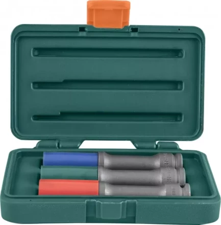 Набор головок торцевых ударных тонкостенных для дисков 1/2"DR 17-19-21мм Jonnesway S18AD4103S 48851 купить в Надыме